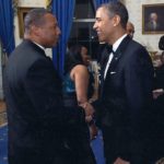 John Register and President Obama