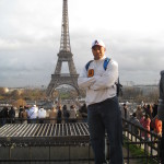 John at the Eiffel Tower
